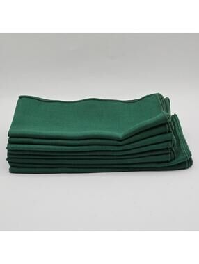 Lovely Emerald Green Cloth Napkins